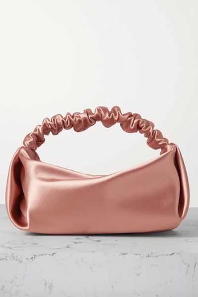 Scrunchie Mini Satin Tote from Alexander Wang