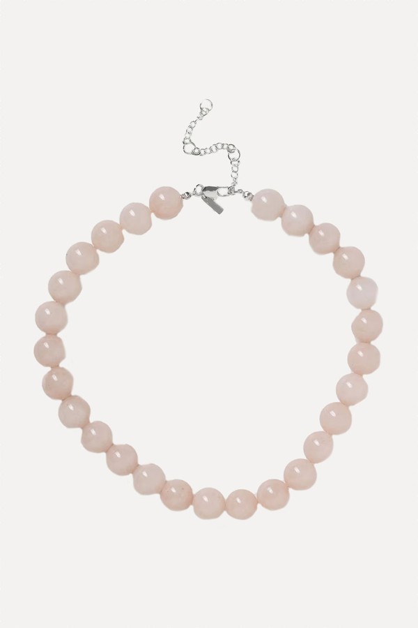 Rose Quartz Natural Stone Necklace from Autograph