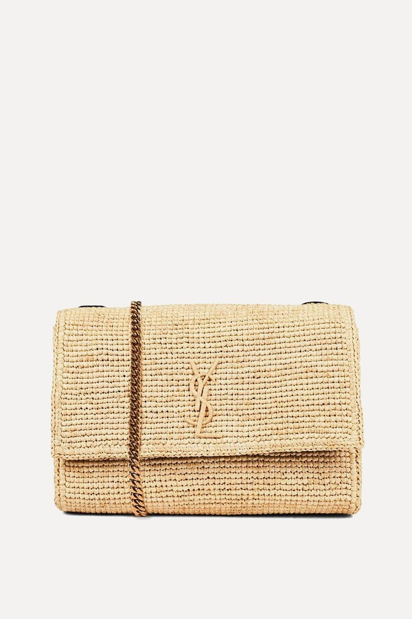 Niki Medium Chain Raffia Bag from Saint Laurent