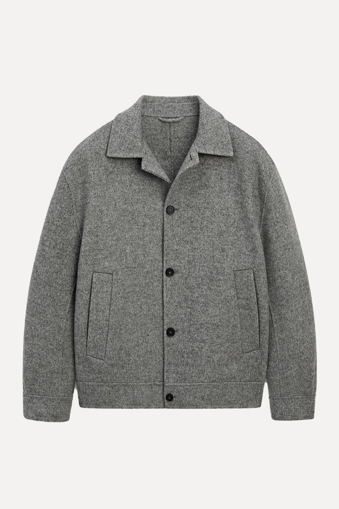 100% Wool Double-Faced Jacket from Massimo Dutti