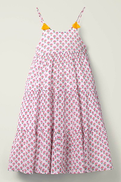 Tiered Tassel Dress from Boden