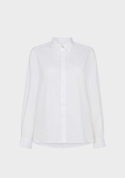 Cotton Long Sleeved Relaxed Fit Shirt