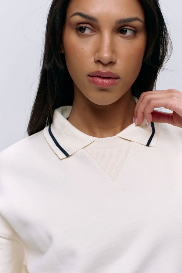 Collared Sweatshirt from Adanola