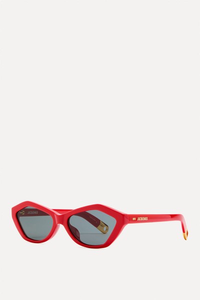 Bambino Cat-Eye Sunglasses from Jacquemus x Linda Farrow Luxe