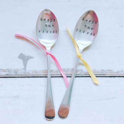 Champagne & Prosecco Fizz Teaspoon from Magpies And Crabs
