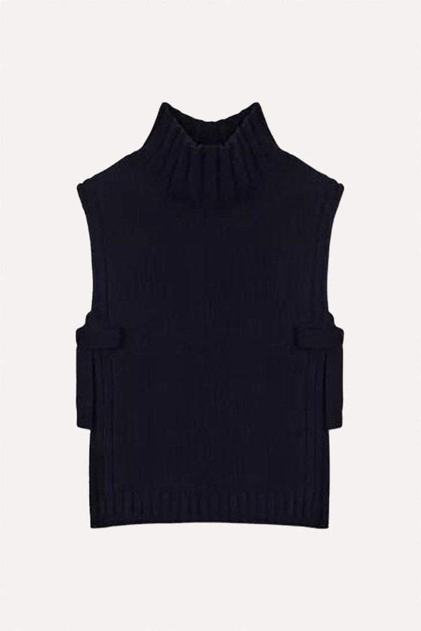 x from Or Tie-Detail Wool-Blend Jumper, £180 | Soeur