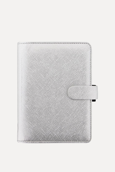 Saffiano Metallic Personal Sized Organiser from Filofax