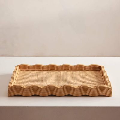 Pangbourne Rattan Tray from Soho Home