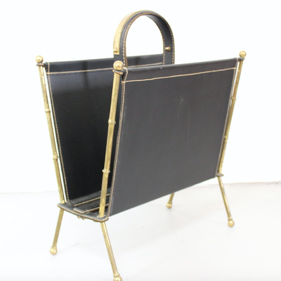 Magazine Rack from Jaques Adnet