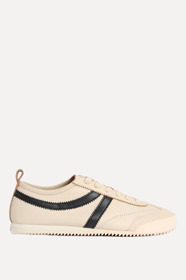 Leather Stripe Trainers