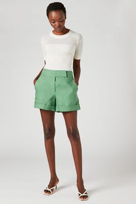 Structured Linen Shorts from Jigsaw