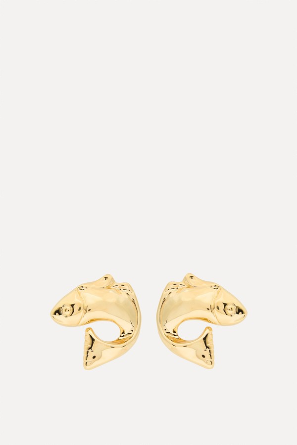Les Boucles Poisson Fish Drop Earrings from JACQUEMUS