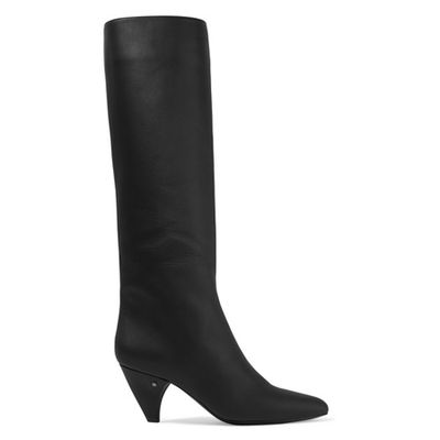 Salome Leather Knee Boots from Laurence Dacade