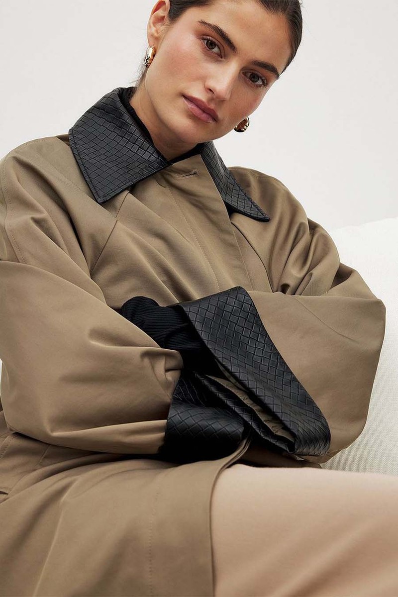Pu Trench Coat from Na-Kd