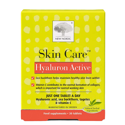 Skin Care Hyaluron Active 30 Tablets from New Nordic