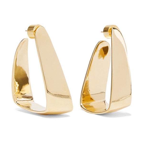 Hammock Gold-Plated Earrings from Jennifer Fisher