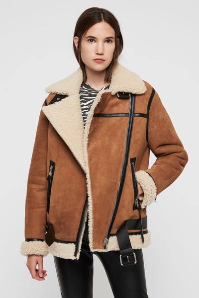 Rei Shearling Jacket