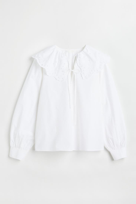 Wide-Collar Blouse from H&M