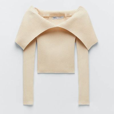 Fitted Knit Top from Zara