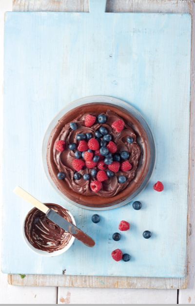 Chocolate Chestnut Cloud Cake