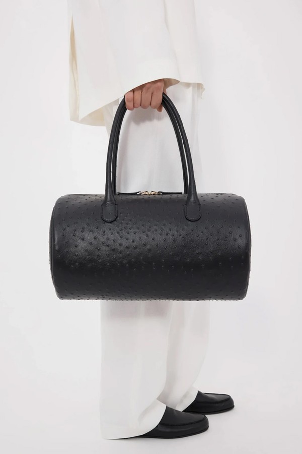 Alister Cylindric Leather Bag