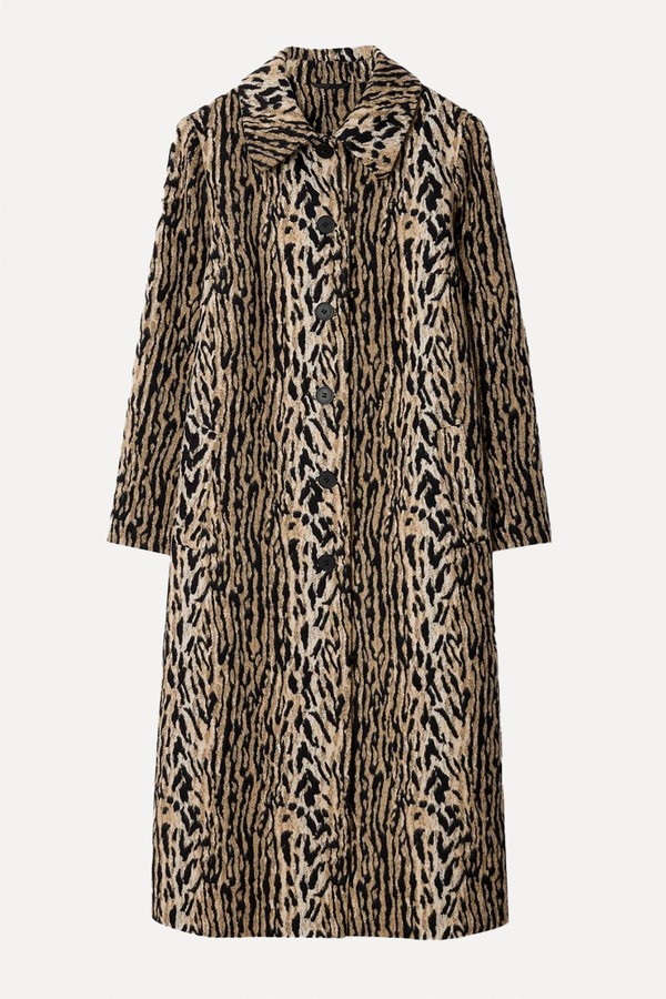 Milly Leopard Coat from Rixo