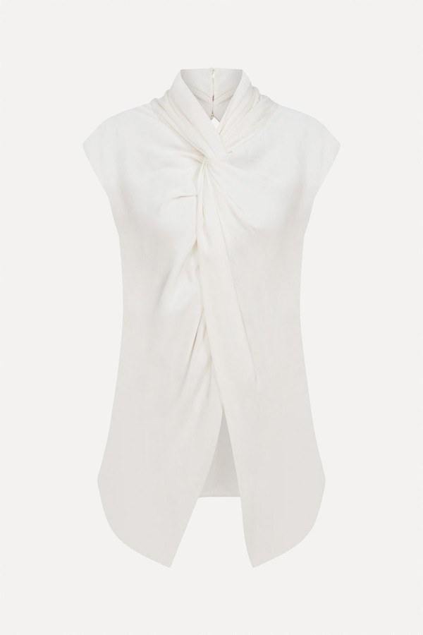 Sleeveless Top With Knot Detail from Tagg