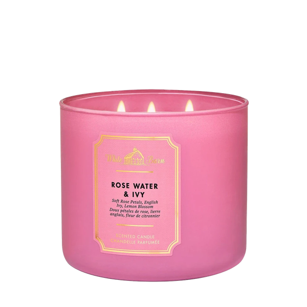 Rosewater & Ivy 3-Wick Candle from Bath & Body Works