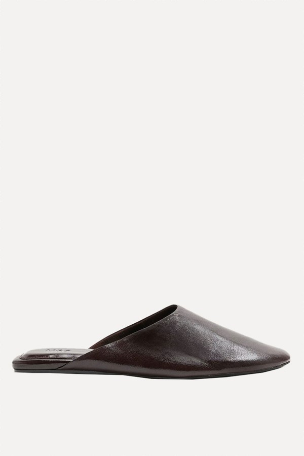 Slip On Flat Square Toe Mules from Marks & Spencer