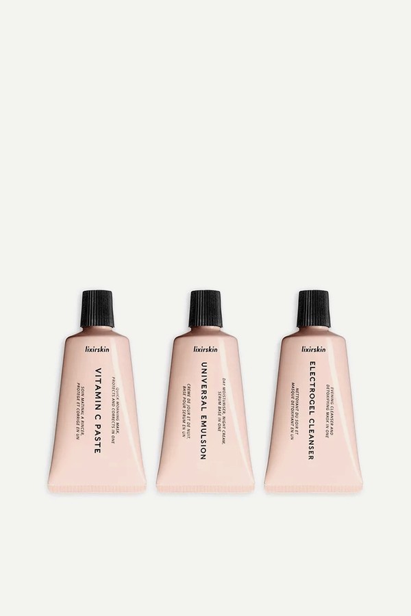 Good Skin Trio Mini Skincare Gift Set from Lixirskin