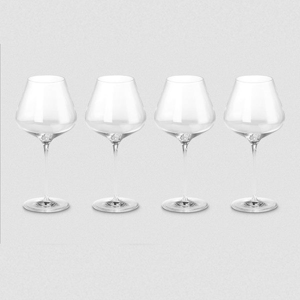 Set of 4 Red Wine Glasses
