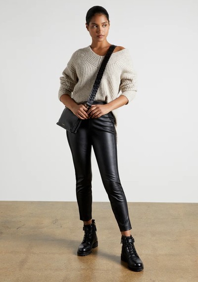 Vllda Faux Leather Leggings