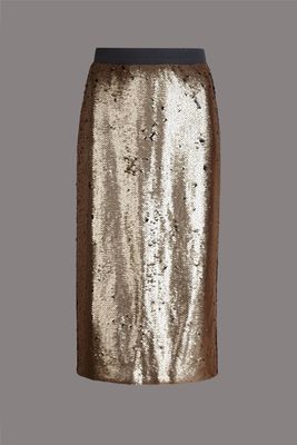 Reversible Sequin Midi Skirt from Marks & Spencer