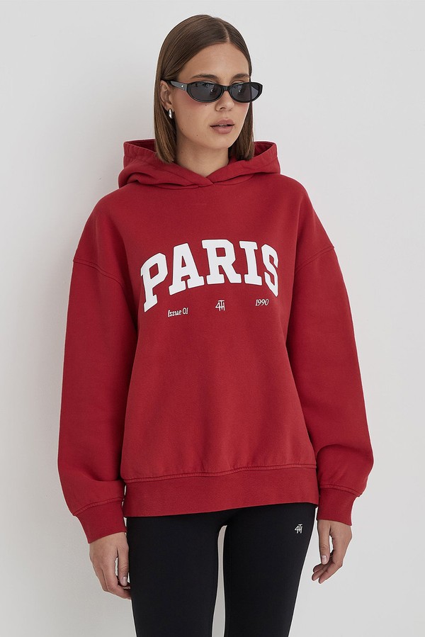 Paris Slogan Oversized Hoodie from 4th & Reckless