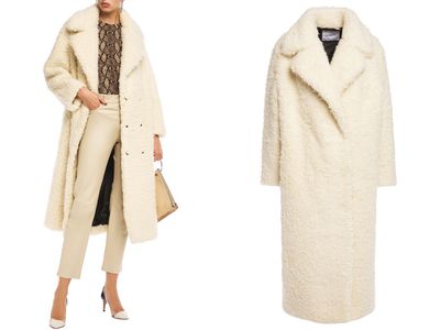 Faux Shearling Coat from Ainea