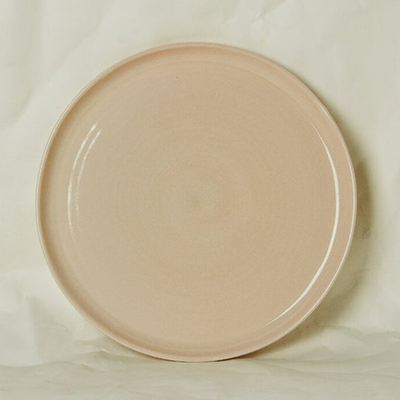 Raw Plaster Pink Dinner Plate