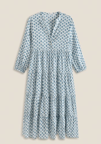 100% Cotton Printed Dress from Oysho