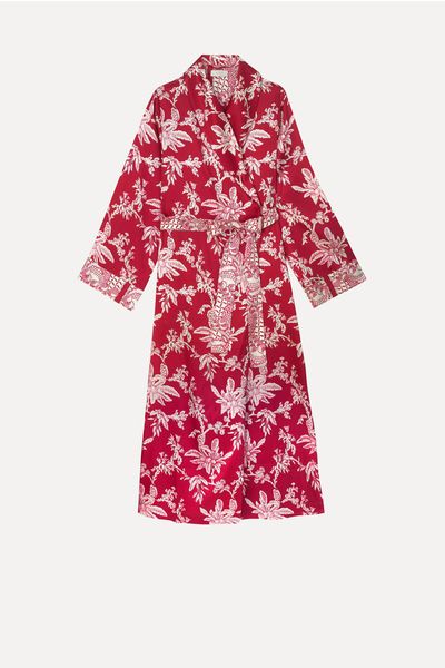 Silk Dressing Gown from Yolke