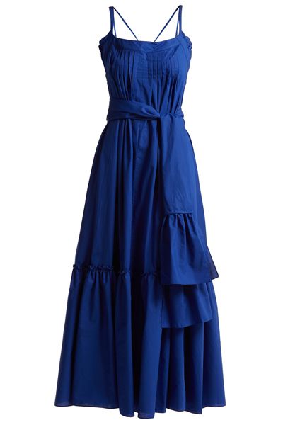 Ruffled Cotton Maxi Dress from Three Graces London