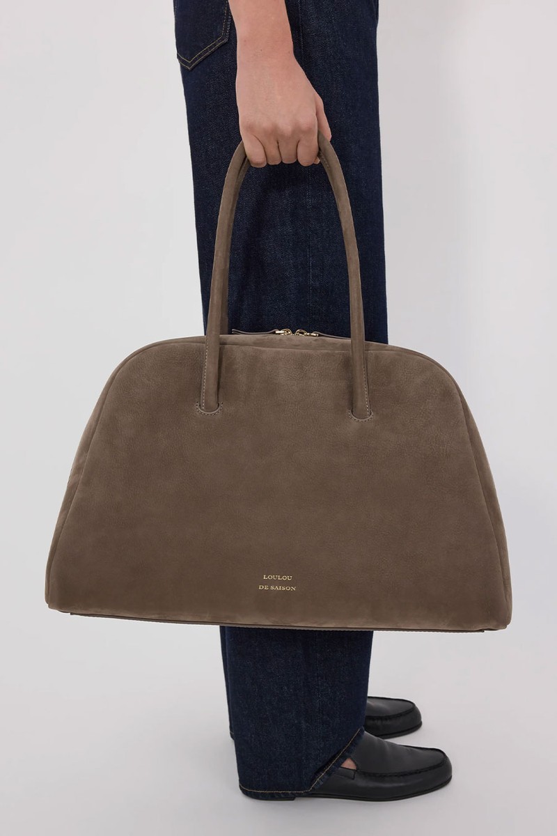 Aaja Suede Zip Tote Bag from LouLou De Saison 