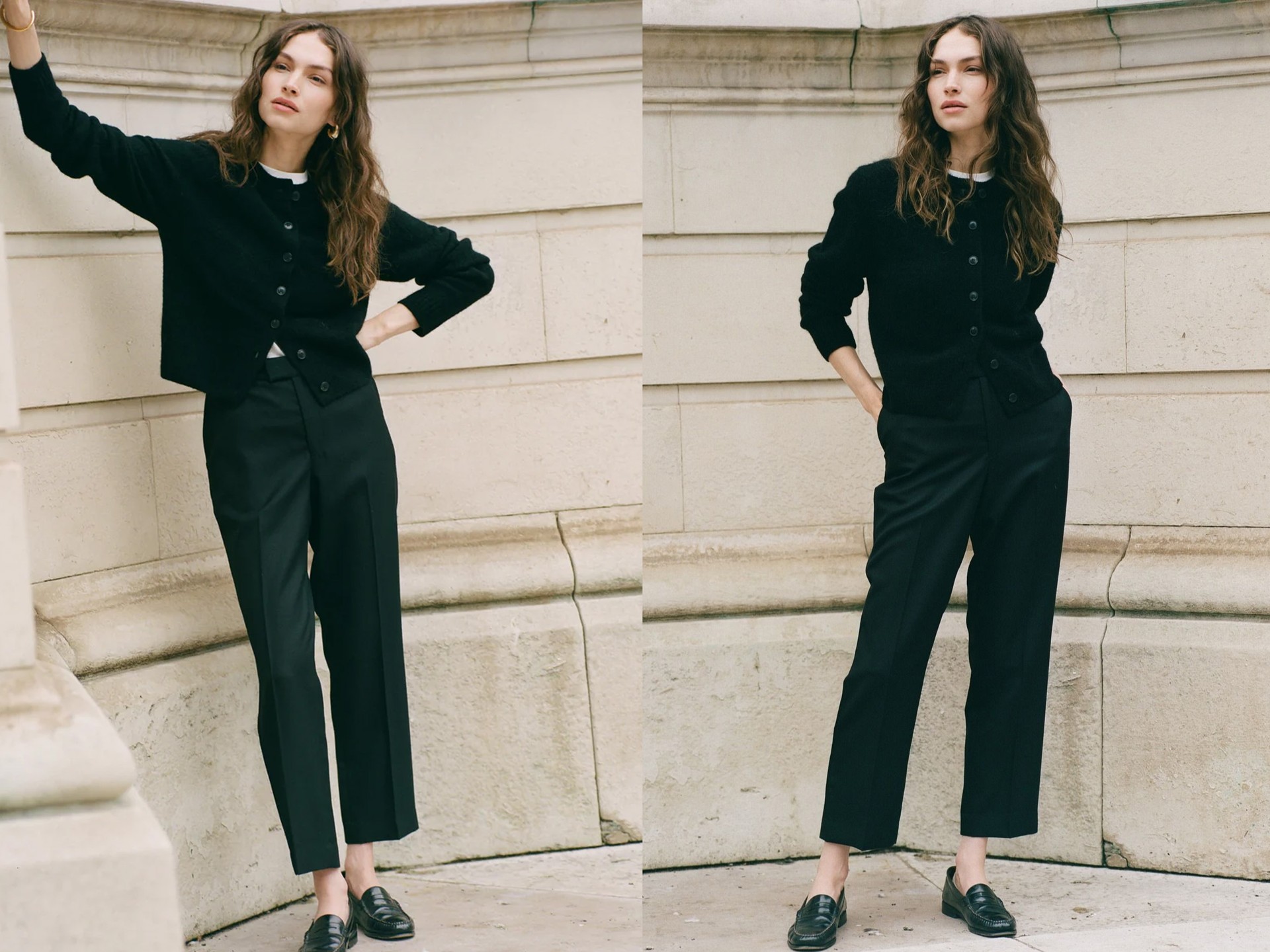 Regent Cigarette Trousers from With Nothing Underneath