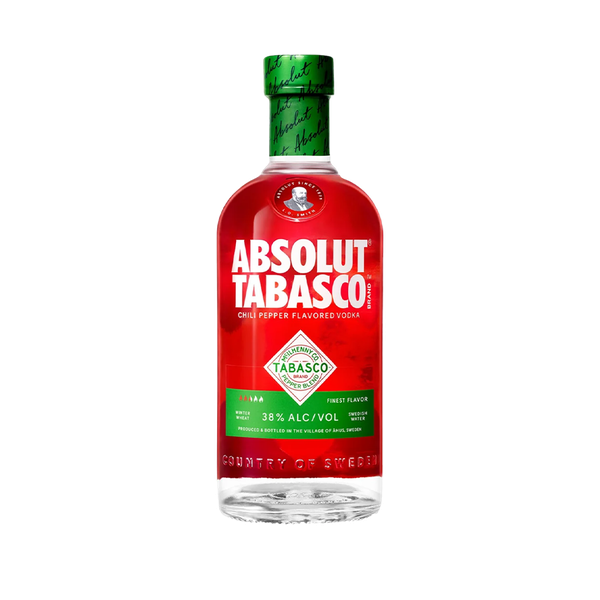 Tabasco Flavoured Swedish Vodka from Absolut