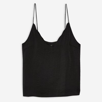 Satin Scallop Camisole from Topshop