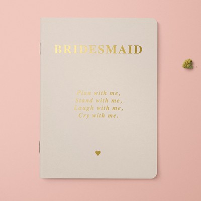 Bridesmaid Notebook from Team Hen