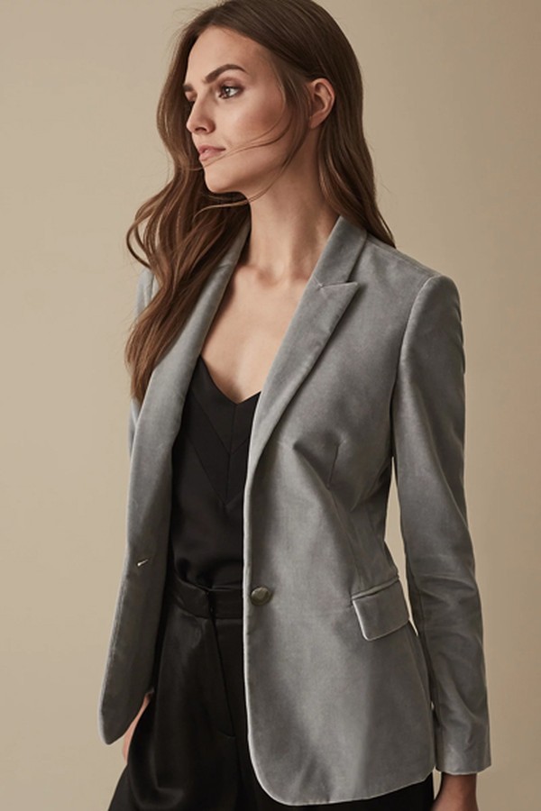 Brie Velvet Blazer