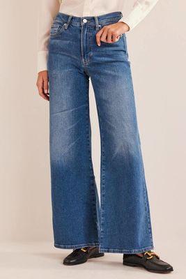 High Rise Wide Leg Jeans from Boden