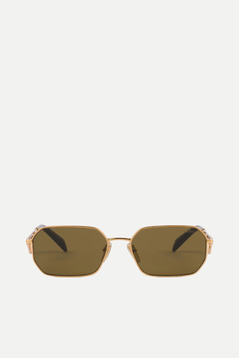 Sunglasses With Triangle Logo from Prada