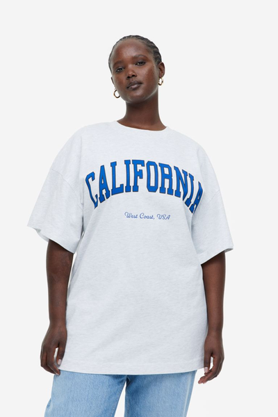 Oversized Printed T-Shirt from H&M