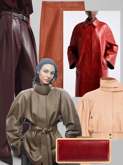 The Round Up: Coloured Leather