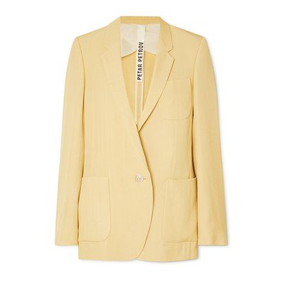 Isabel Woven Blazer from Petar Petrov